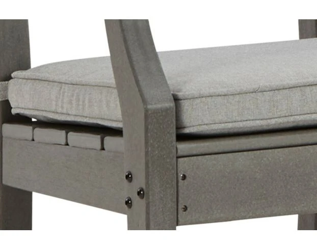 Ashley Visola Outdoor Arm Chair With Cushion 5 Ashley Visola Outdoor Arm Chair With Cushion - Image 5