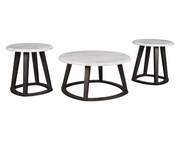 Ashley Luvoni Coffee Table & 2 End Tables 1 Ashley Luvoni Coffee Table & 2 End Tables
