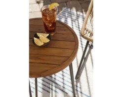 Ashley Coral Sand 3-Piece Outdoor Bistro Set 7 Ashley Coral Sand 3-Piece Outdoor Bistro Set -Ashley ASHY596912 C