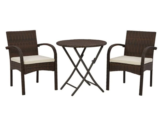 Ashley Anchor Land 3-Piece Outdoor Bistro Set 1 Ashley Anchor Land 3-Piece Outdoor Bistro Set