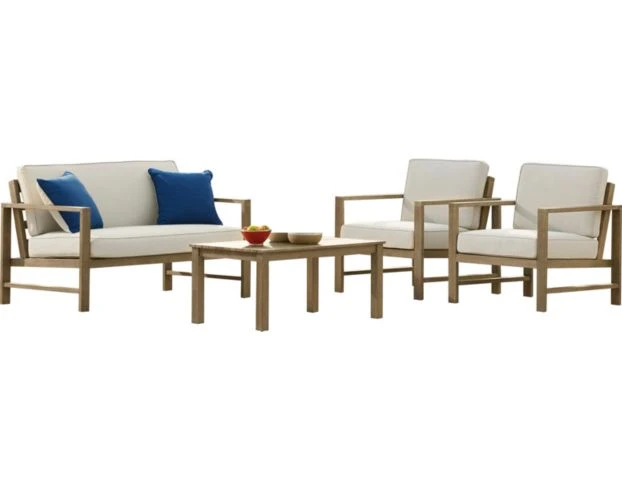Ashley Fynnegan 4-Piece Outdoor Patio Set 1 Ashley Fynnegan 4-Piece Outdoor Patio Set