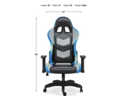 Ashley Lynxtyn Black Gaming Desk Chair -Ashley ASHY606319 X