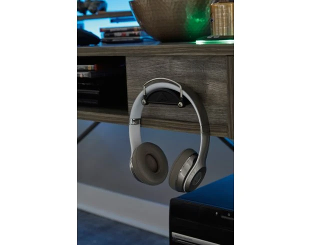 Ashley Barolli Gray Gaming Desk 5 Ashley Barolli Gray Gaming Desk - Image 5