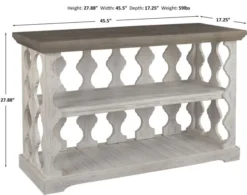 Ashley Havalance Sofa Table -Ashley ASHY609698 X