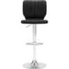 Ashley Pollzen Black Adjustable Swivel Barstool