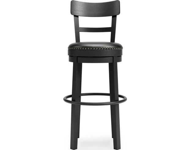 Ashley Valebeck Black Swivel Barstool 1 Ashley Valebeck Black Swivel Barstool