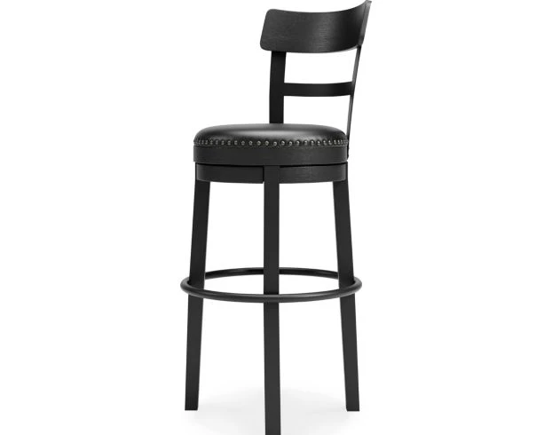 Ashley Valebeck Black Swivel Barstool 2 Ashley Valebeck Black Swivel Barstool - Image 2
