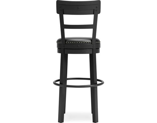 Ashley Valebeck Black Swivel Barstool 4 Ashley Valebeck Black Swivel Barstool - Image 4