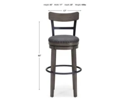 Ashley Caitbrook Swivel Barstool -Ashley ASHY612890 x