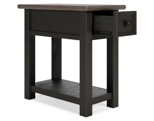 Ashley Tylercreek Chairside Table W/ Power Port 2 Ashley Tylercreek Chairside Table W/ Power Port - Image 2