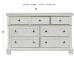 Ashley Robbinsdale Dresser 7 Ashley Robbinsdale Dresser -Ashley ASHY622657 X
