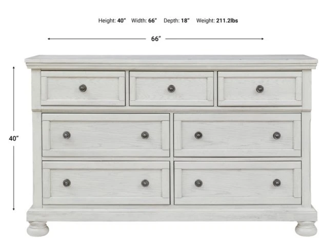Ashley Robbinsdale Dresser 4 Ashley Robbinsdale Dresser - Image 4