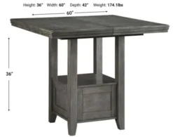 Ashley Hallanden Counter Table -Ashley ASHY624610 X