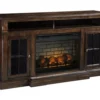 Ashley Roddinton TV Stand With Infrared Fireplace