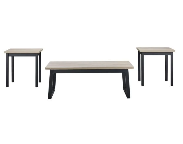 Ashley Waylowe Coffee Table & 2 End Tables 1 Ashley Waylowe Coffee Table & 2 End Tables