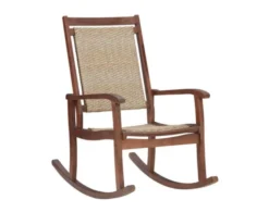 Ashley Emani Brown Rocking Chair
