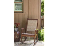 Ashley Emani Brown Rocking Chair -Ashley ASHY642563 C