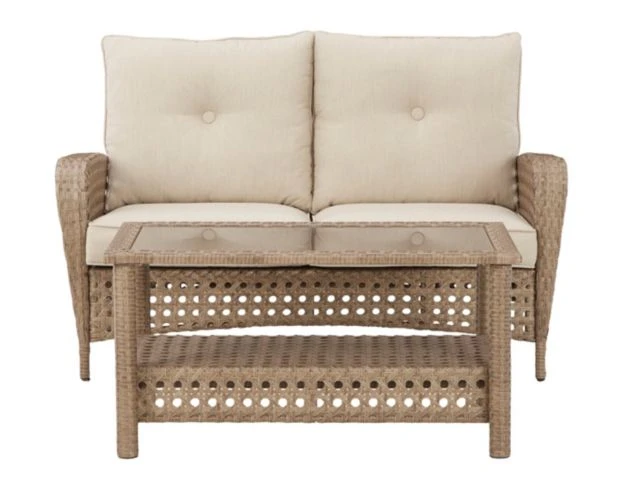 Ashley Braylee Loveseat With Table 1 Ashley Braylee Loveseat With Table