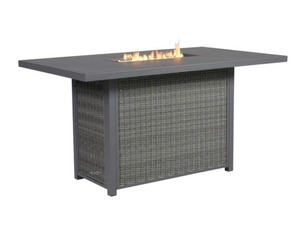 Ashley Palazzo Rectangle Fire Pit Table 2 Ashley Palazzo Rectangle Fire Pit Table - Image 2