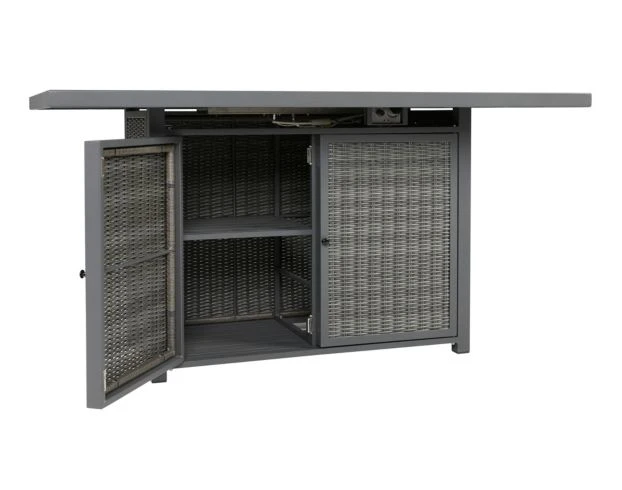 Ashley Palazzo Rectangle Fire Pit Table 3 Ashley Palazzo Rectangle Fire Pit Table - Image 3