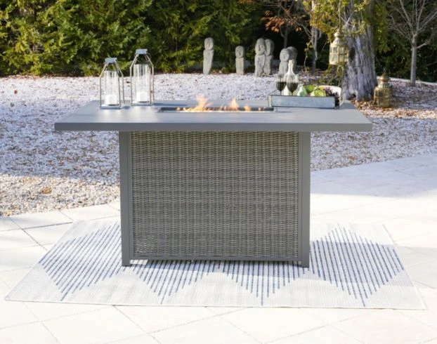 Ashley Palazzo Rectangle Fire Pit Table 4 Ashley Palazzo Rectangle Fire Pit Table - Image 4