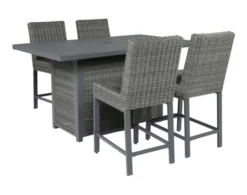 Ashley Palazzo 5-Piece Fire Pit Table Set