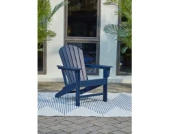 Ashley Sundown Treasure Blue Adirondack Chair 7 Ashley Sundown Treasure Blue Adirondack Chair -Ashley ASHY643487 C