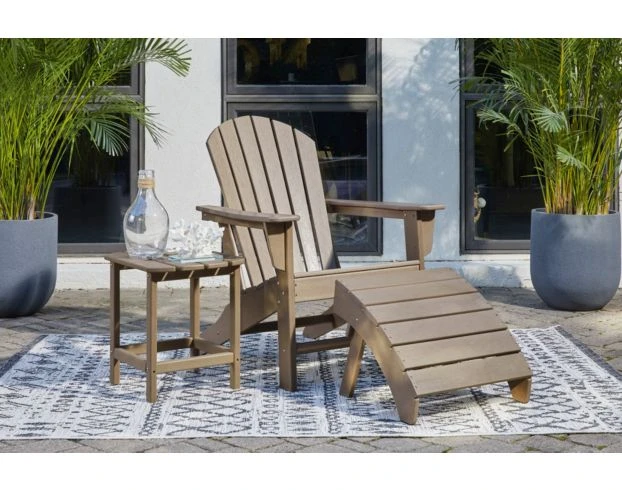 Ashley Sundown Treasure Driftwood Foot Stool 4 Ashley Sundown Treasure Driftwood Foot Stool - Image 4