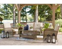 Ashley Braylee 4-Piece Patio Set -Ashley ASHY643540 F