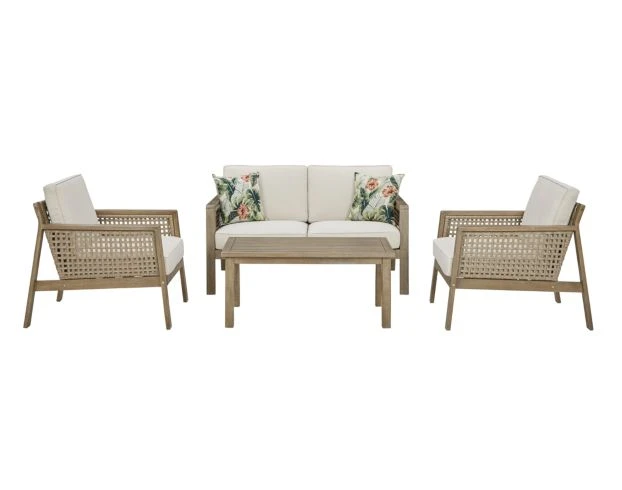 Ashley Barn Cove 4-Piece Patio Set 1 Ashley Barn Cove 4-Piece Patio Set