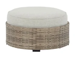 Ashley Calworth Round Ottoman