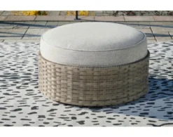 Ashley Calworth Round Ottoman -Ashley ASHY645916 C