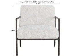 Ashley Ryandale Pearl Accent Chair -Ashley ASHY653629 X