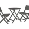 Ashley Safari Peak Grey 3-Piece Table & Chair Set