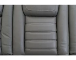 Ashley Backtrack Gray Leather Power Reclining Sofa -Ashley ASHY663388 G