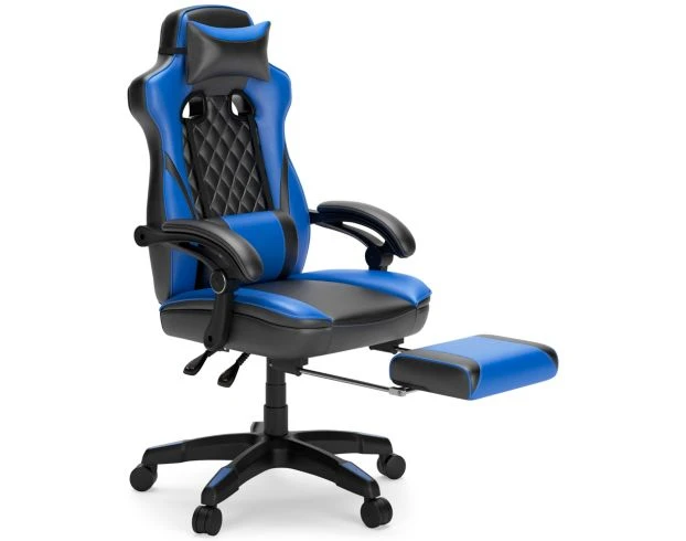 Ashley Lynxtyn Blue Gaming Chair 3 Ashley Lynxtyn Blue Gaming Chair - Image 3