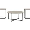 Ashley Lazabon Coffee Table & 2 End Tables