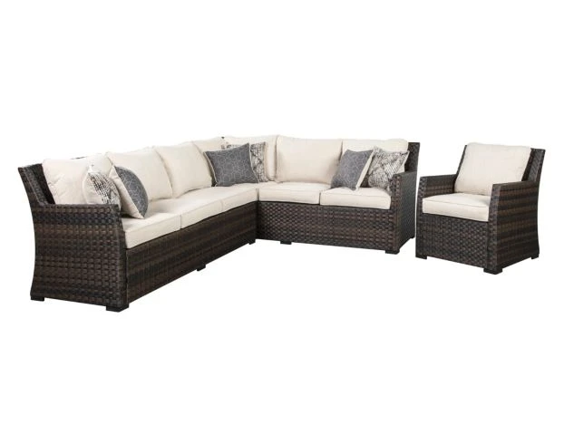 Ashley Easy Isle Sectional, Chair & Dining Table 3 Ashley Easy Isle Sectional, Chair & Dining Table - Image 3