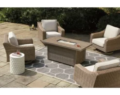Ashley Beachcroft 5-Piece Fire Pit Set -Ashley ASHY692274 C