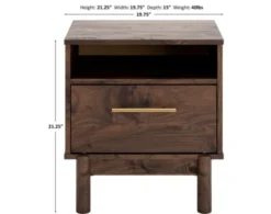 Ashley Calverson Nightstand -Ashley ASHY697204 X