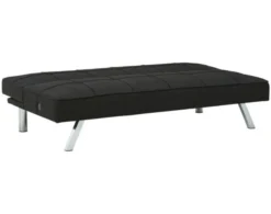 Ashley Santini Black Convertible Sofa Bed -Ashley ASHY698087 C