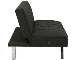 Ashley Santini Black Convertible Sofa Bed -Ashley ASHY698087 D