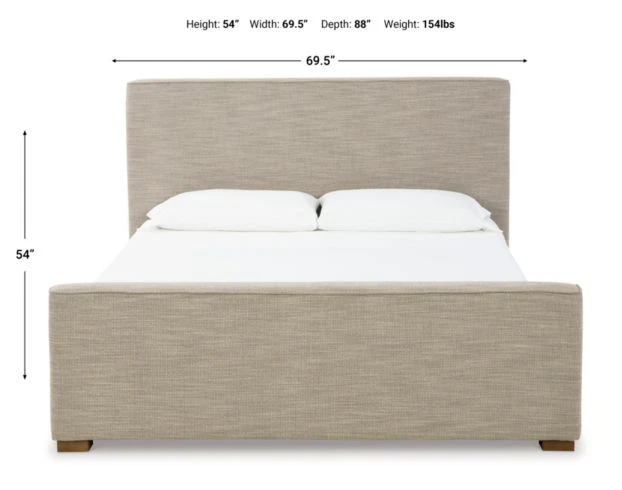 Ashley Dakmore Queen Bed 10 Ashley Dakmore Queen Bed - Image 10