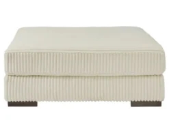 Ashley Lindyn Oversized Ivory Ottoman
