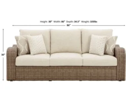 Ashley Sandy Bloom Sofa -Ashley ASHY708162 X