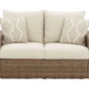 Ashley Sandy Bloom Loveseat
