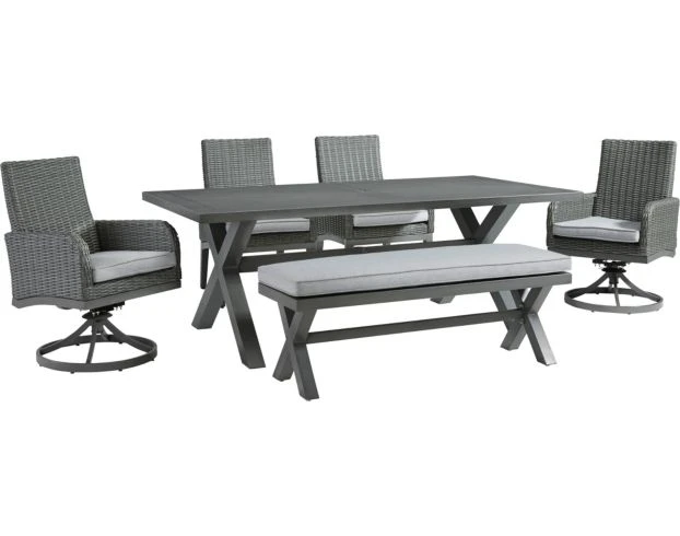 Ashley Elite Park 6-Piece Dining Set 1 Ashley Elite Park 6-Piece Dining Set