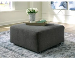 Ashley Edenfield Oversized Charcoal Ottoman -Ashley ASHY708948 E