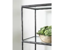 Ashley Ryandale Black Bookcase 8 Ashley Ryandale Black Bookcase -Ashley ASHY711334 D