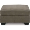 Ashley Mahoney Chocolate Oversized Ottoman